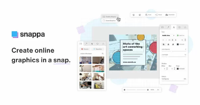 Phần mềm chỉnh sửa ảnh tốt nhất: Snappa