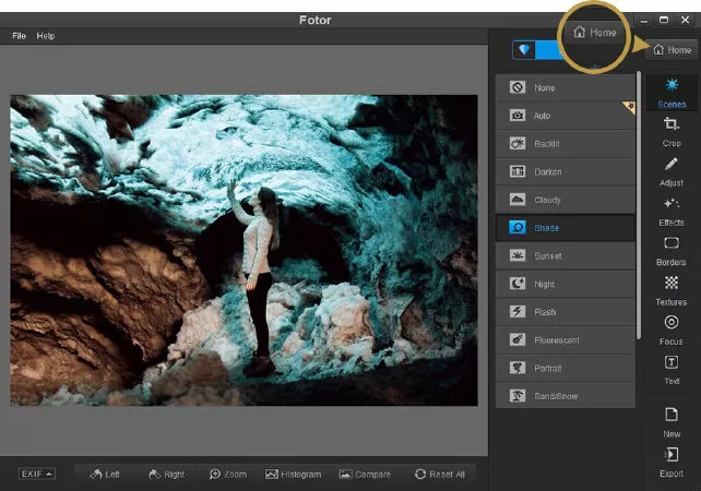 Phần mềm chỉnh sửa ảnh tốt nhất: Fotor