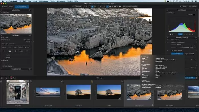Phần mềm chỉnh sửa ảnh tốt nhất: DxO PhotoLab 3