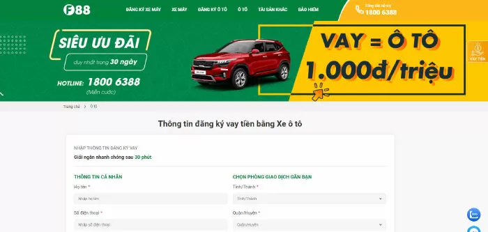 Địa chỉ cầm đồ tại Hà Nội uy tín nhất - Hệ thống cầm đồ F88