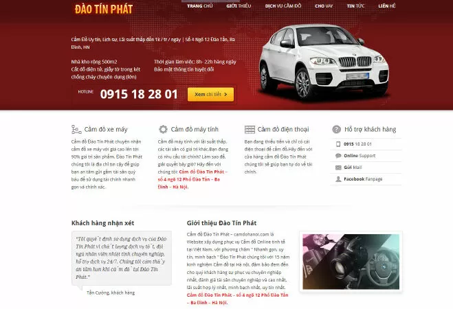 Địa chỉ cầm đồ tại Hà Nội uy tín nhất - Đào Tín Phát
