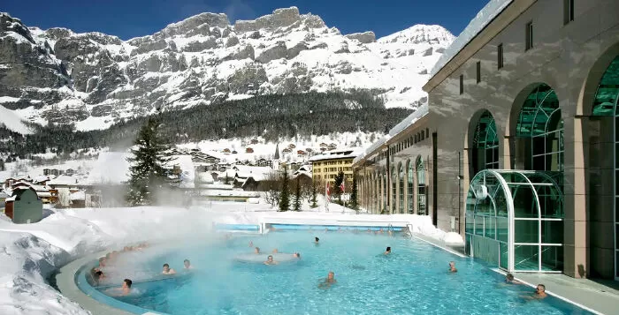 Thị trấn nghỉ dưỡng Leukerbad, Thụy Sĩ