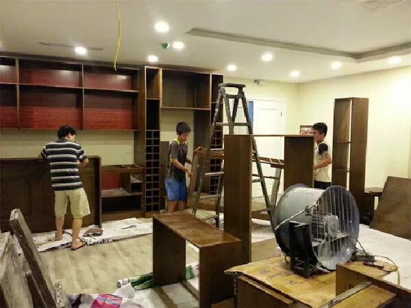Xưởng mộc thi công đồ gỗ nội thất - Thịnh Gia