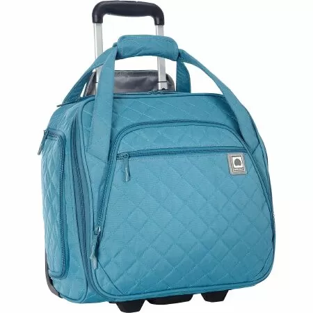 Túi xách tay nhỏ tốt nhất: Delsey Quilted Rolling Underseat Tote