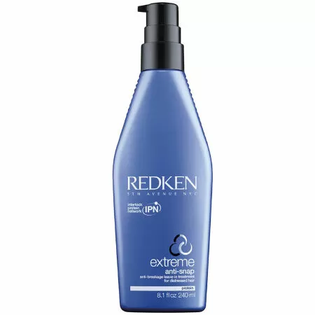 Sản phẩm chăm sóc tóc xoăn tốt nhất: Kem dưỡng ẩm Redken Extreme Anti-Snap Leave-In Treatment For Damaged Hair