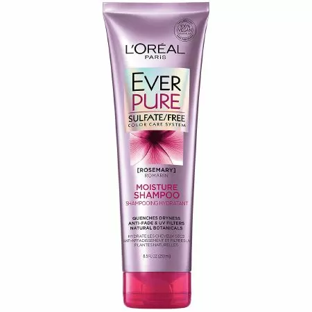 Sản phẩm chăm sóc tóc xoăn tốt nhất: Dầu gội dưỡng ẩm L'Oréal Paris Everpure Moisture Shampoo