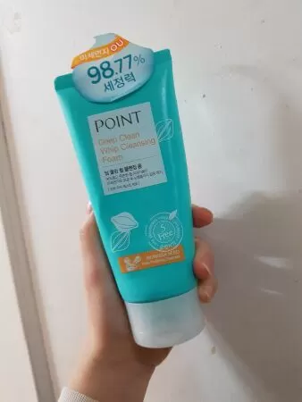 Sản phẩm làm đẹp của Hàn Quốc tốt nhất: Sữa rửa mặt Point Deep Clean Whip Cleansing Foam