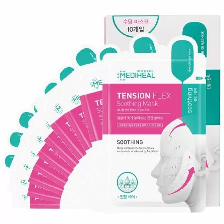 Sản phẩm làm đẹp của Hàn Quốc tốt nhất: Mặt nạ giấy Mediheal Tension Flex Soothing Mask