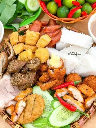 Bún đậu Cô Khàn