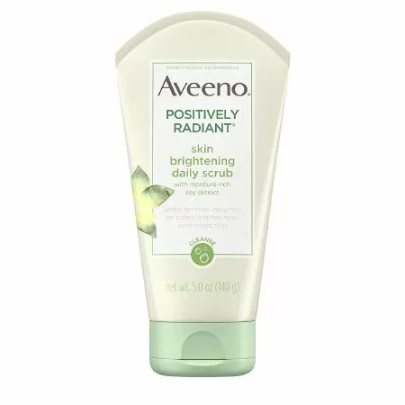 Sản phẩm tẩy tế bào chết: Aveeno Positively Radiant Skin Brightening Daily Scrub
