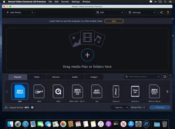 Phần mềm, website chuyển đổi video sang mp3: MOVAVI Video Converter