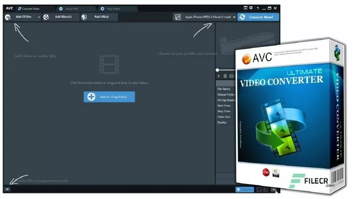 Phần mềm, website chuyển đổi video sang mp3: Any Video Converter (AVC)