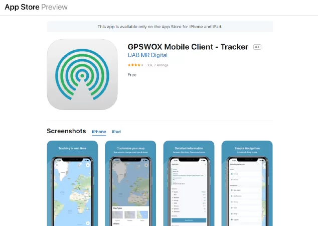 Ứng dụng theo dõi vị trí: GPSWOX Family Locator