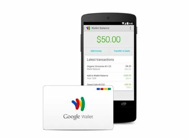 Ví điện tử Google Wallet