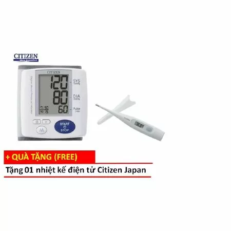 Máy đo huyết áp điện tử cổ tay tự động Citizen CH617