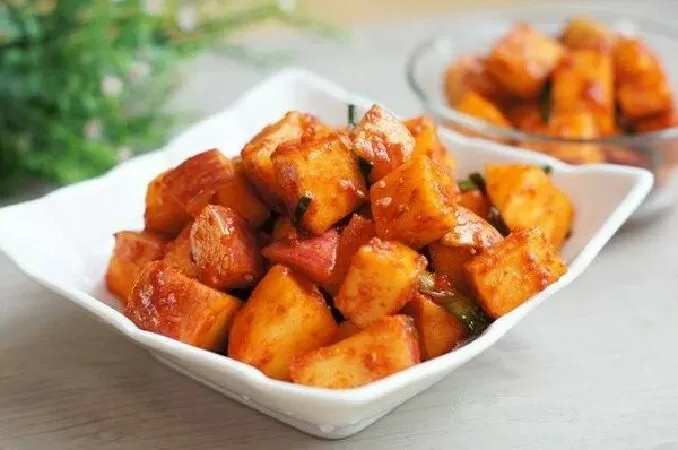 Công thức làm kim chi táo.