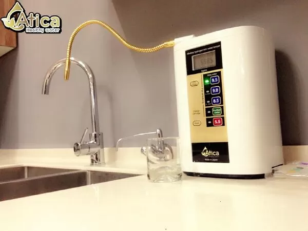Máy lọc nước ion kiềm giàu hydro Atica
