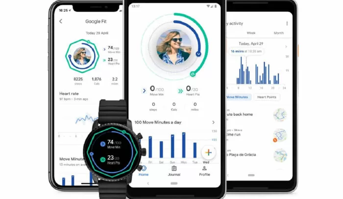 Ứng dụng đếm bước chân GoogleFit