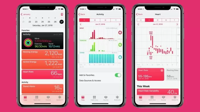 Ứng dụng đếm bước chân AppleHealth