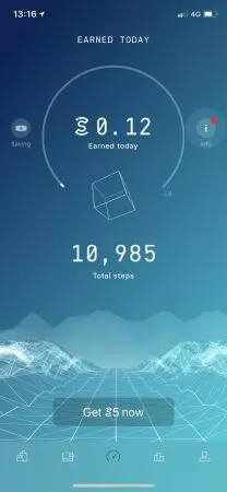 Ứng dụng đếm bước chân Sweatcoin