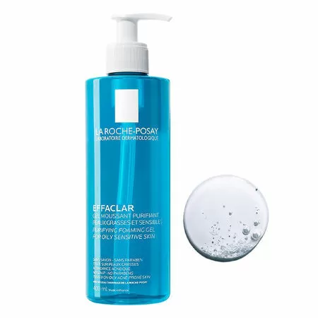 Sữa rửa mặt cho da dầu: Sữa rửa mặt dạng gel tạo bọt La Roche Posay Effaclar
