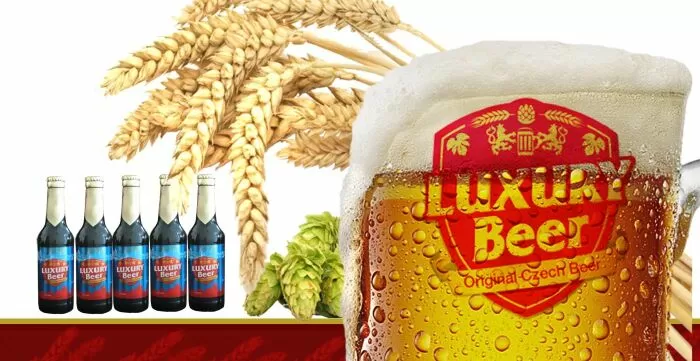 Bia Tiệp không độ nhập khẩu Luxury