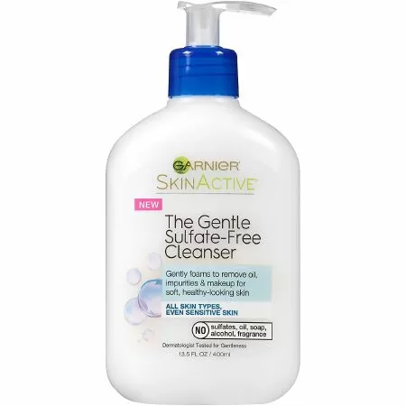 Sữa rửa mặt cho da khô: Sữa rửa mặt không chứa sunfat Garnier SkinActive Gentle