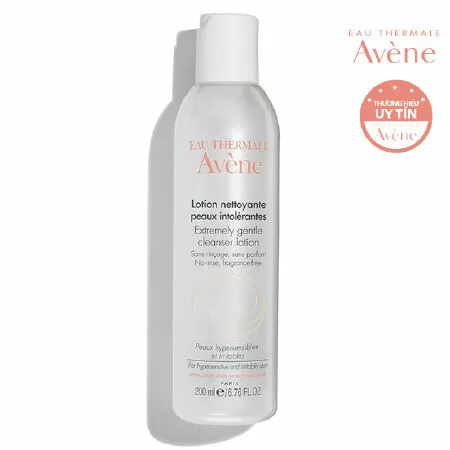 Sữa rửa mặt cho da khô: Lotion làm sạch dịu nhẹ Avène Extremely Gentle Cleanser