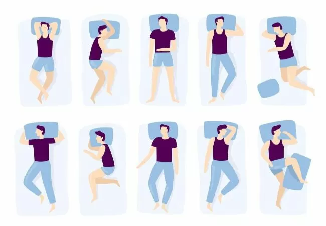 Chú ý đến tư thế của cơ thể