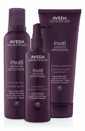 Dầu gội tốt nhất làm phồng tóc mỏng: Bộ ba loại dầu gội Aveda Invati Advanced Three-Step Kit