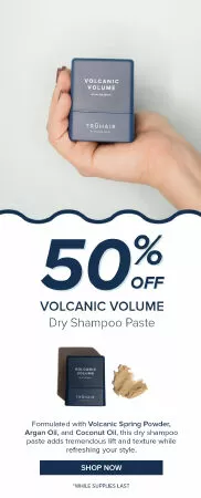 Dầu gội tốt nhất làm phồng tóc mỏng: Dầu gội khô TruHair Volcanic Volume