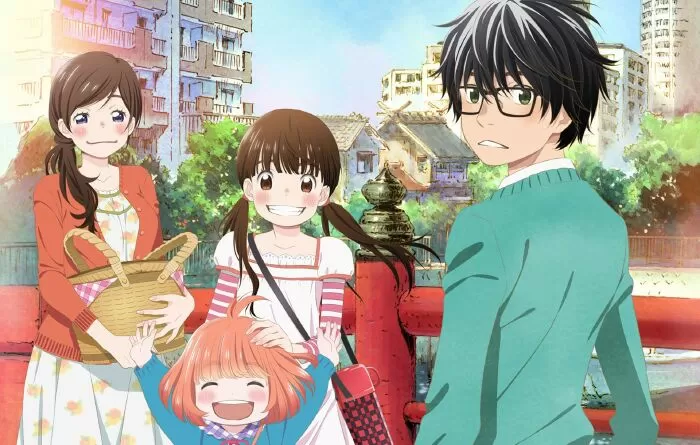 Anime seinen hay nhất thập kỷ : Tháng ba đến như một chú sư tử (March Comes in Like a Lion)