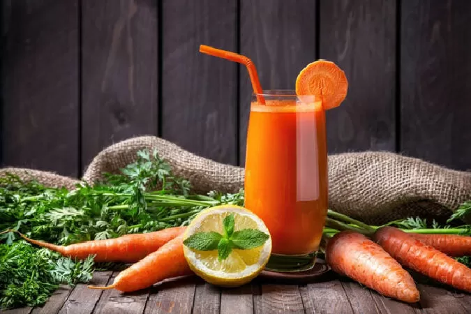 Nước ép cà rốt giúp ổn định huyết áp