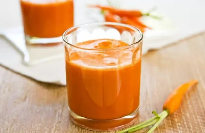 Nước ép cà rốt giúp tăng trao đổi chất