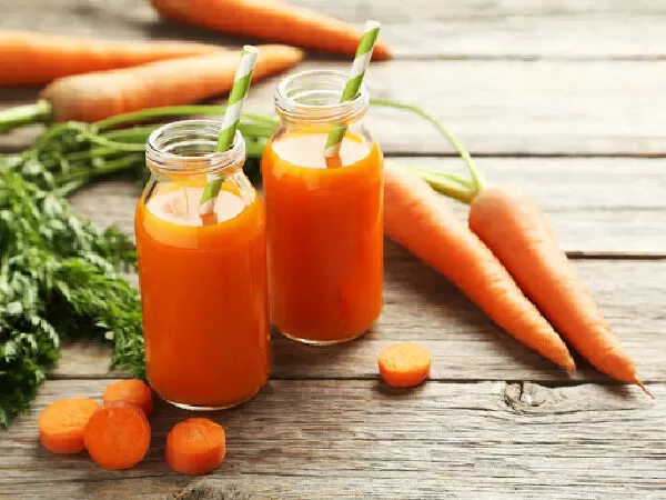 Nước ép cà rốt giúp giảm các cholesterol có hại