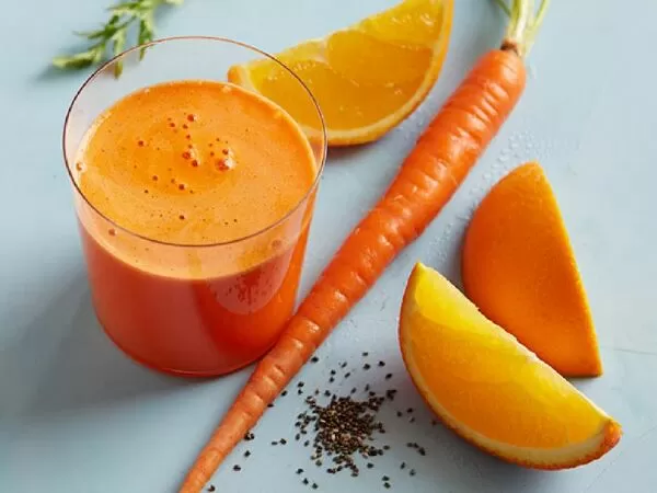 Nước ép cà rốt giúp tốt cho tim mạch