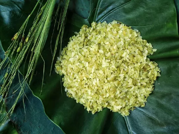 Cốm làng vòng Bà Khà