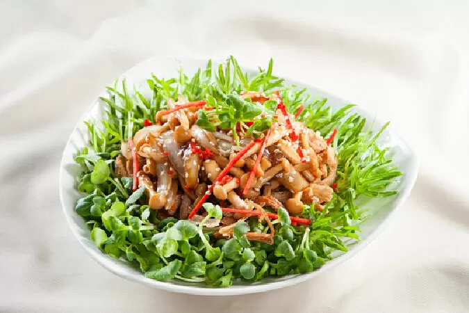 Rau mầm dồi dào chất béo thiết yếu