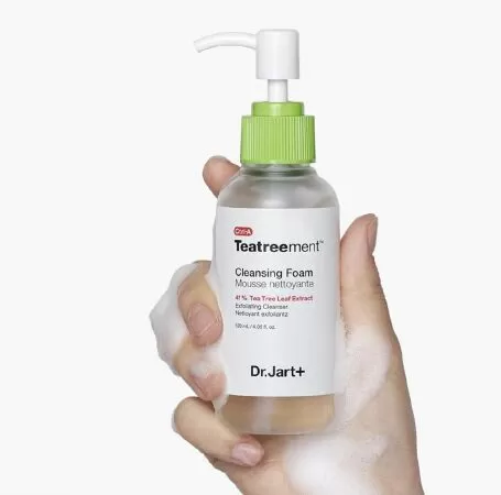 Sữa rửa mặt trị mụn tốt nhất cho nam giới: Sữa rửa mặt tạo bọt Dr. Jart+ Teatreement