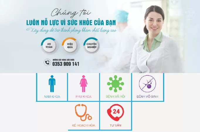 Phòng khám tư Hà nội chất lượng nhất - Thiên Hòa