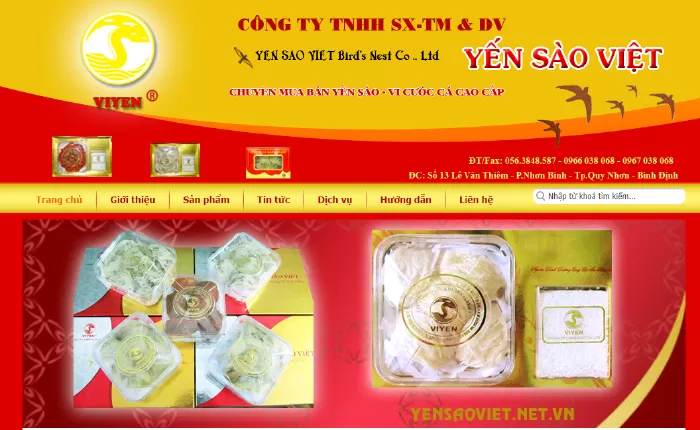 Yến sào tại Hà Nội uy tín nhất - Công ty TNHH Yến Sào Việt Nam