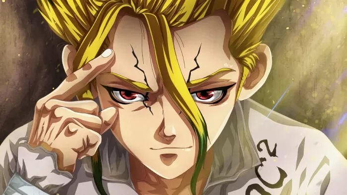 Nhân vật anime: Senku Ishigami (anime Dr. Stone – Tiến sĩ Stone)