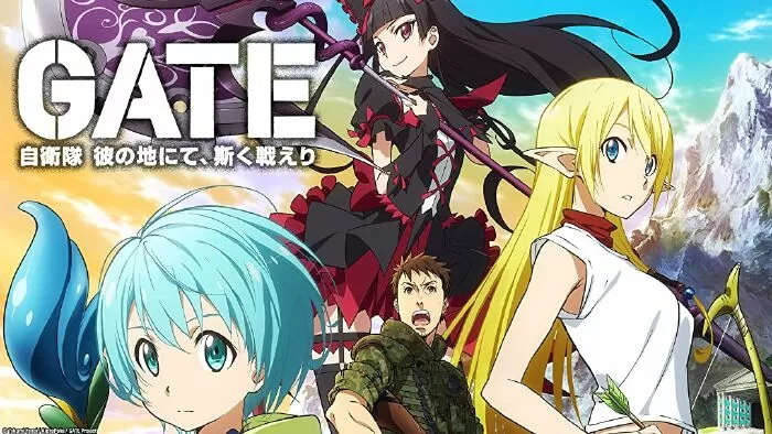 Anime sử thi hay nhất: Gate (Cánh cổng)