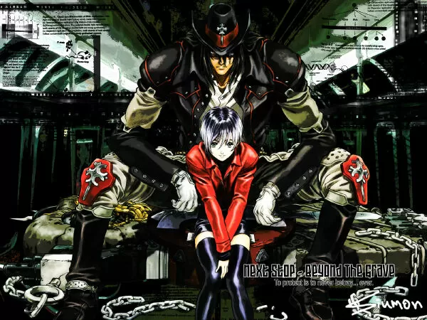 Anime zombie hay nhất: Gungrave (2003)