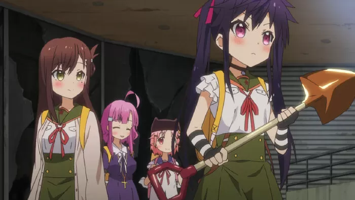 Anime zombie hay nhất: School-Live! (2015) (Trường học và cuộc sống)