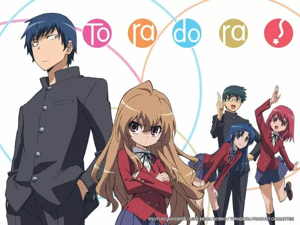 Anime dễ thương hay nhất: Toradora