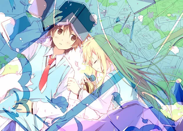 Anime dễ thương hay nhất: The Pet Girl of Sakurasou (Cô gái thú cưng của Sakurasou)