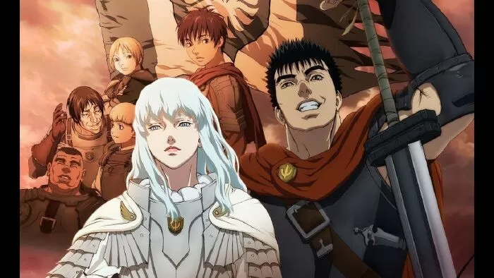 Anime viễn tưởng hay nhất tương tự Attack On Titan: Berserk