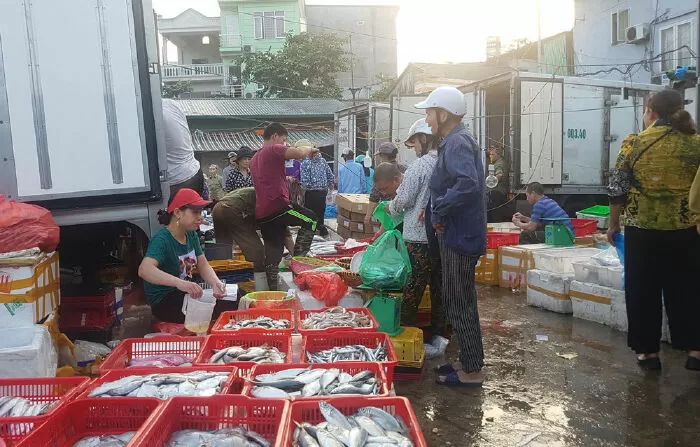 Chợ đầu mối Long Biên