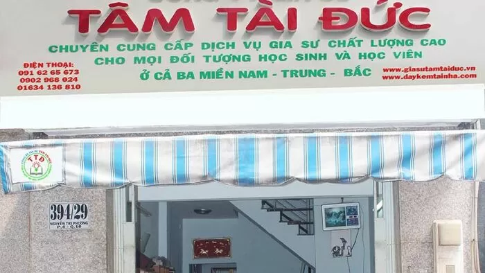 Trung tâm gia sư Tâm Tài Đức